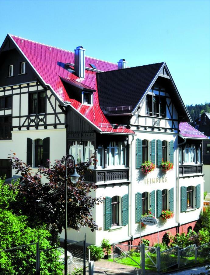 Hotel-Pension Heimburg Bad Elster Exterior photo